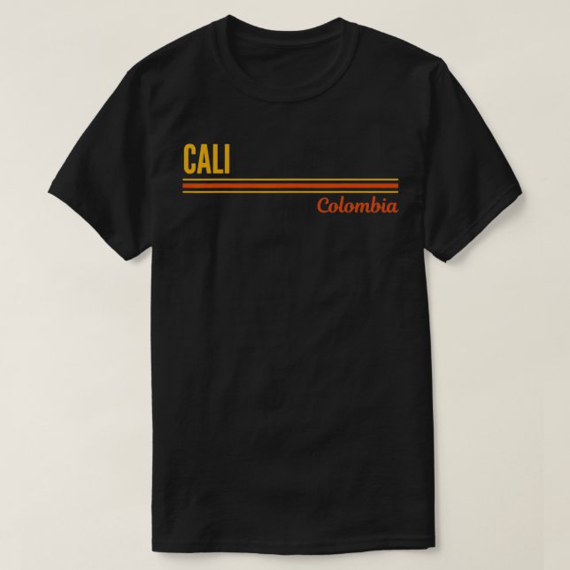 Cali Colombia  T-Shirt (Design Front)