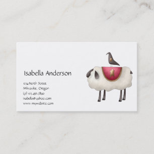 Cali Crows · Crow & Sheep Business Card