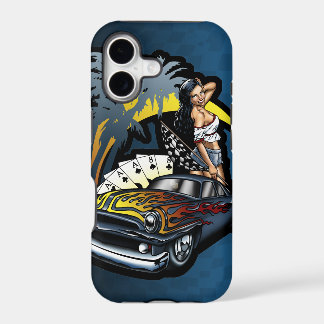 Cali Dreamin' Hot Rod Pin Up Girl