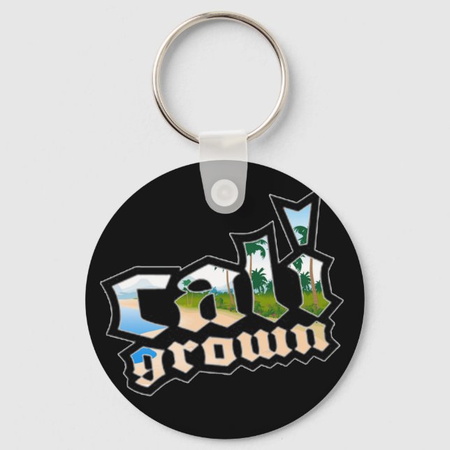 Cali Grown Keychain (Front)