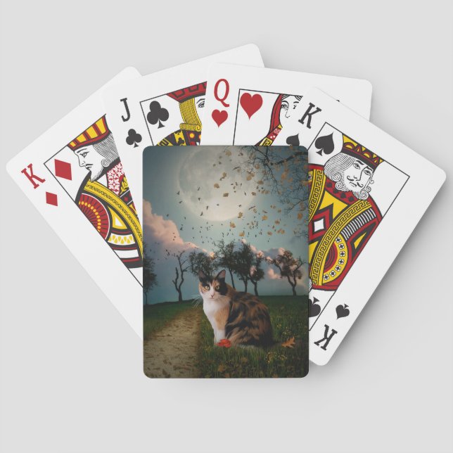 Cali Moon Playing Cards (Back)