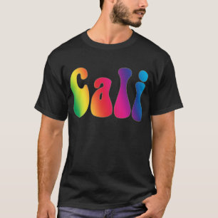 Cali Tie-Dye California Hippie Logo T-Shirt