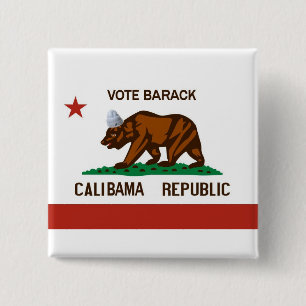 CaliBama Republic Button