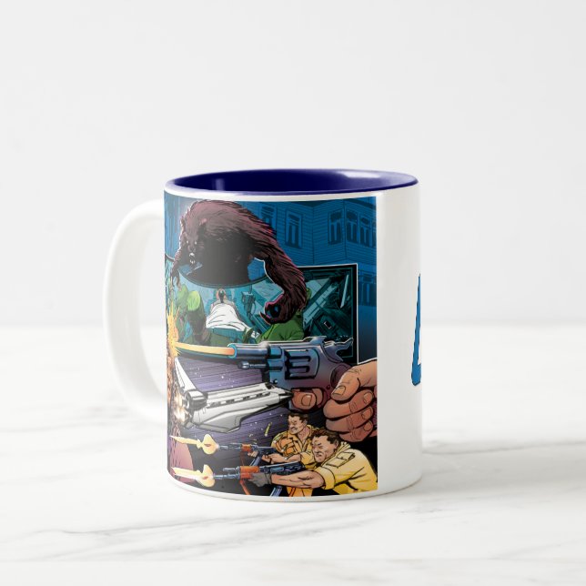 Calibre Presents V5 coffee mug (Front Left)