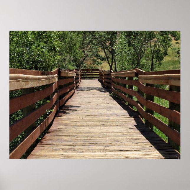 Calico Basin, Red Rock Canyon, Nevada Hiking Trail Poster (Front)