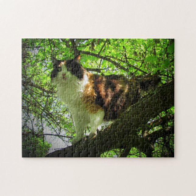 Calico bird hunter by djoneill jigsaw puzzle (Horizontal)