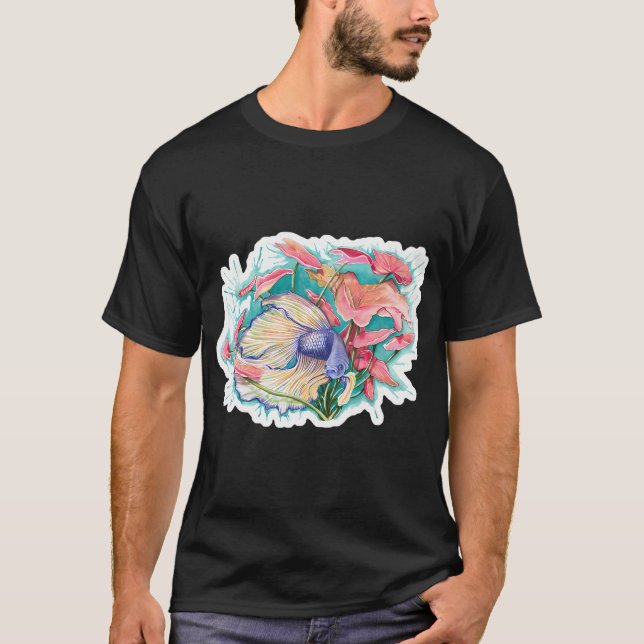 Calico Bristlenose Pleco T-Shirt (Front)