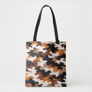 Calico Cat Camouflage Tote Bag