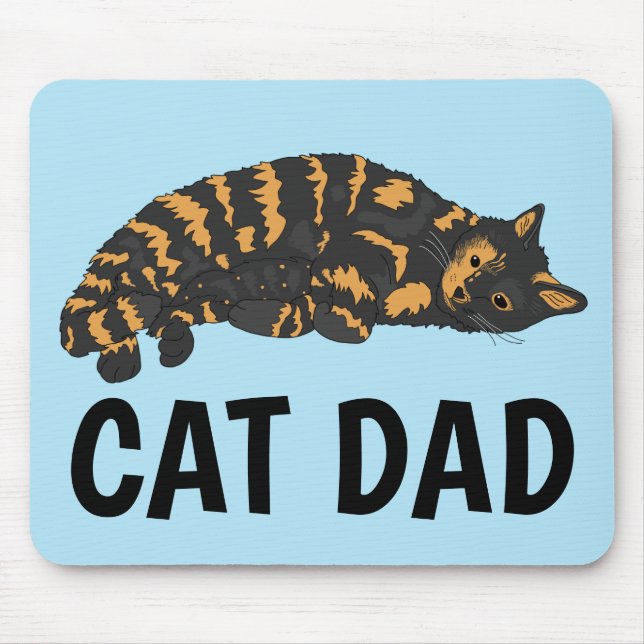 CALICO CAT DAD MOUSEPAD (Front)