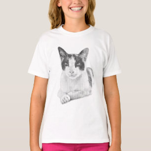 Calico Cat Halftone T-Shirt