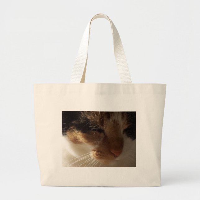 Calico Cat in the Sun Tote (Front)