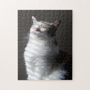 Calico cat jigsaw puzzle