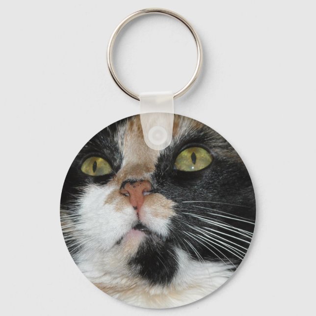 Calico Cat Key Ring (Front)