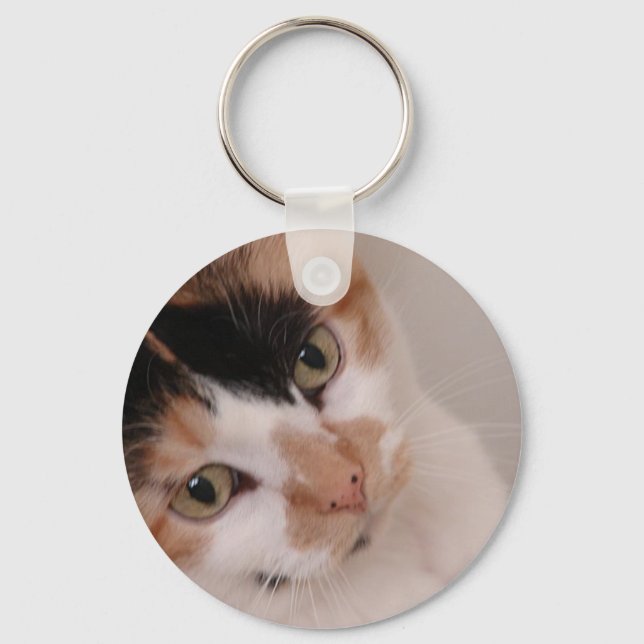 Calico Cat Key Ring (Front)