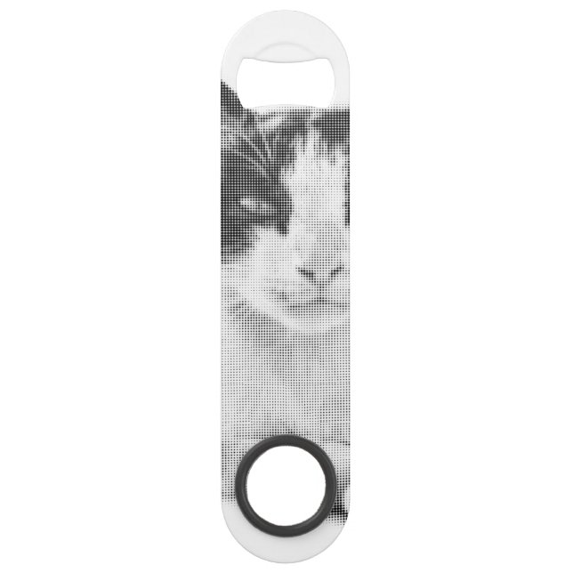 Calico Cat Minimal Halftone (Front)