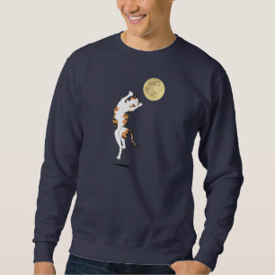 Calico Cat Moon Dancing Sweatshirt