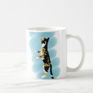Calico cat mug