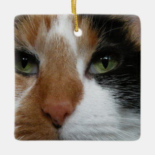 Calico Cat Ornament