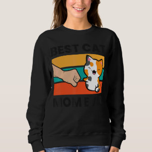 Calico Cat Owner Best Cat Mum Ever Cat Sweatshirt