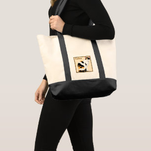 Calico Cat Personalised Tote Bag