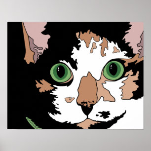 Calico Cat  Poster