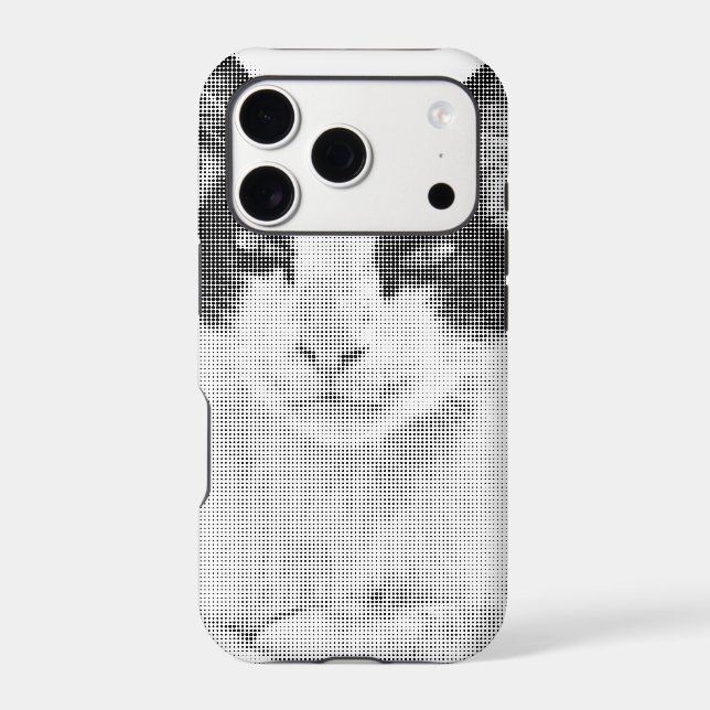Calico Cat Retro Halftone (Back)