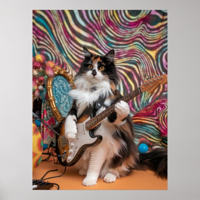 Calico Cat Rocker Poster (Front)