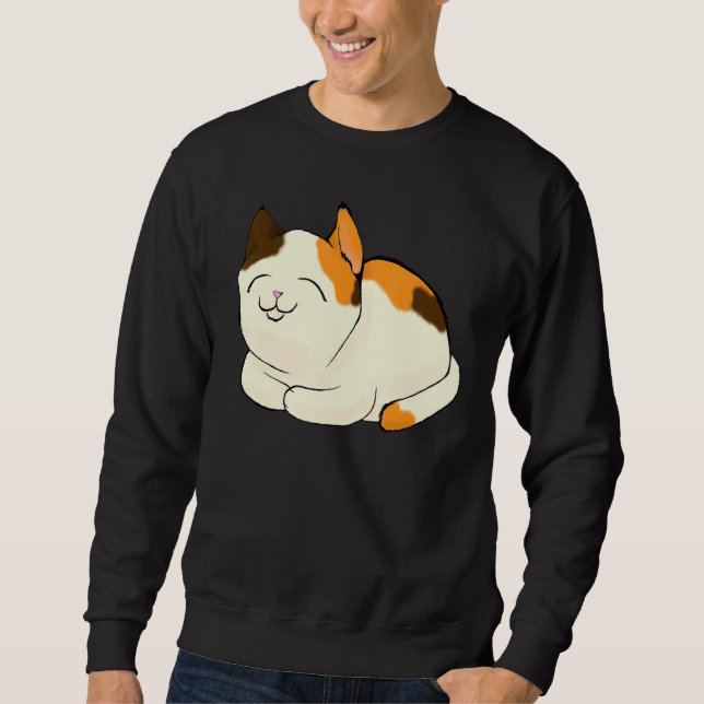 Calico Cat Sweatshirt (Front)