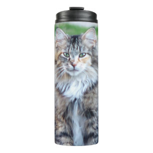 Calico Cat Thermal Tumbler