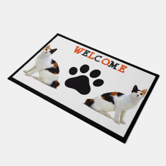 Calico Cats Doormat