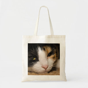 Calico Face Tote Bag
