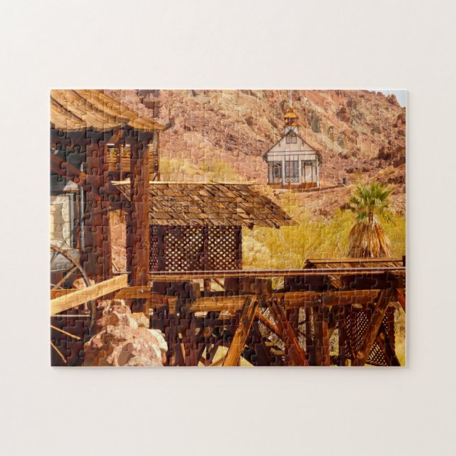 Calico Ghost Town California. Jigsaw Puzzle (Horizontal)