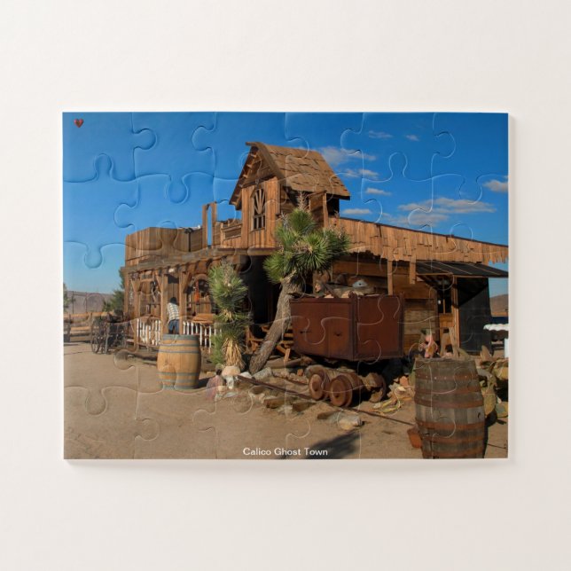 Calico Ghost Town Jigsaw Puzzle (Horizontal)