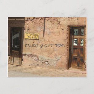 Calico Ghost Town Postcard! Postcard