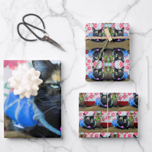 Calico I Wrapping Paper Sheet