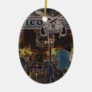 Calico Jacks Grand Cayman Island Ceramic Tree Decoration