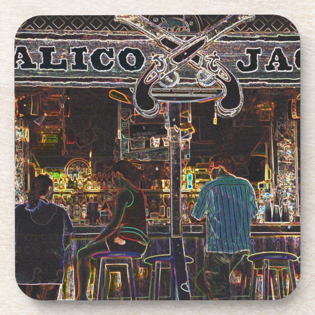 Calico Jacks Grand Cayman Island Coaster (Front)