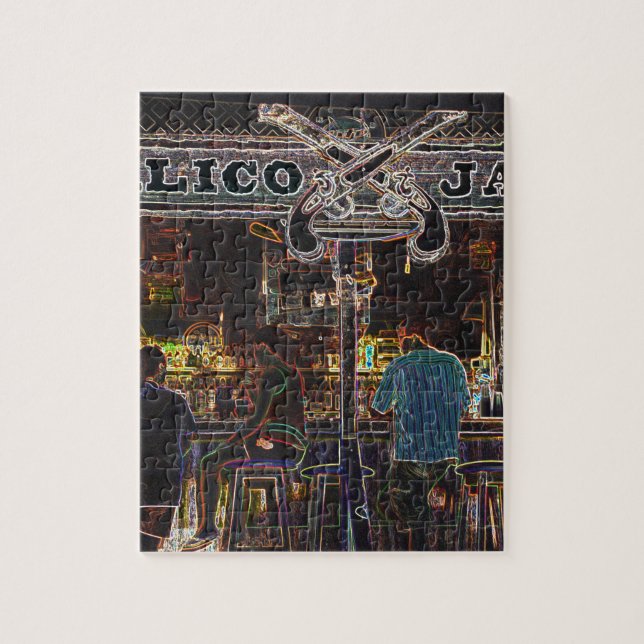 Calico Jacks Grand Cayman Island Jigsaw Puzzle (Vertical)