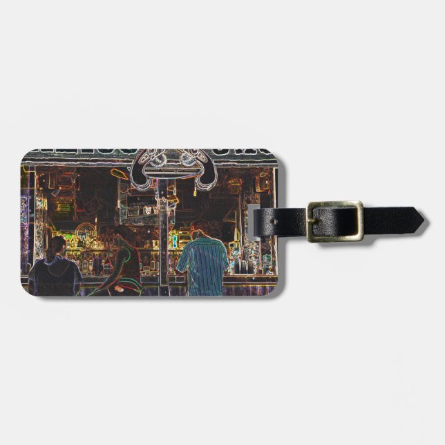 Calico Jacks Grand Cayman Island Luggage Tag (Front Horizontal)