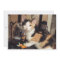 Calico Kitten with Fish Gift for You Flat Card
