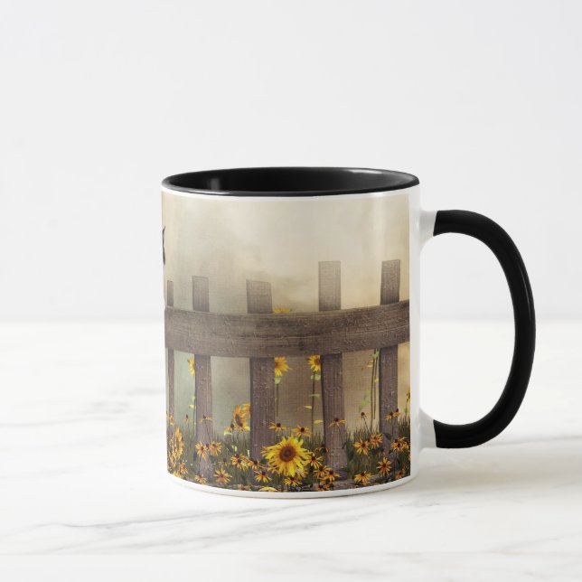 Calico kitty cat mug (Right)