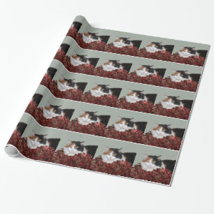 Calico kitty Christmas Wrapping Paper