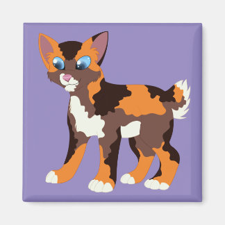 CALICO KITTY MAGNET