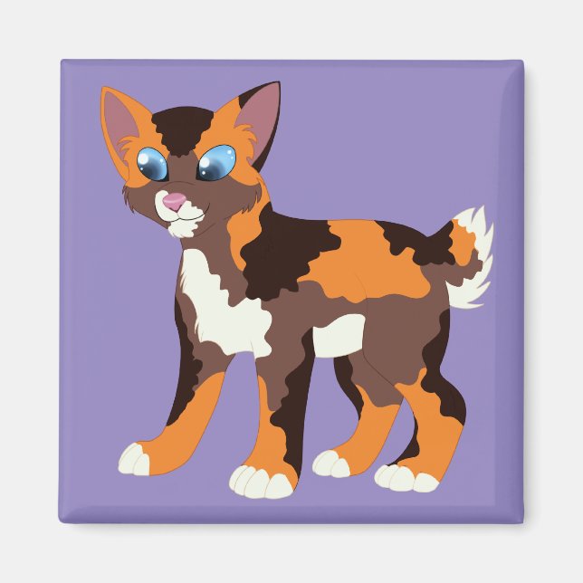 CALICO KITTY MAGNET (Front)