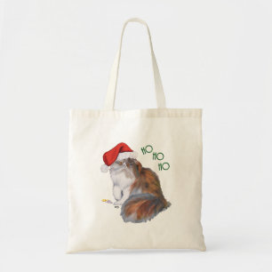 Calico Persian Cat Christmas Tote Bag