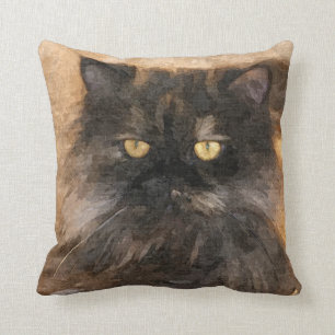 Calico Persian Cat Cushion