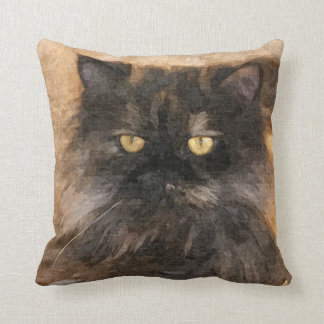 Calico Persian Cat Cushion