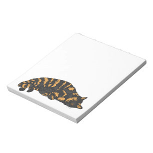 CALICO TORTIE CAT NOTE PAD