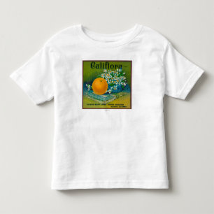 Califlora Orange LabelRiverside, CA Toddler T-Shirt