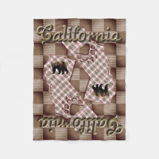 California2025-small Fleece Blanket